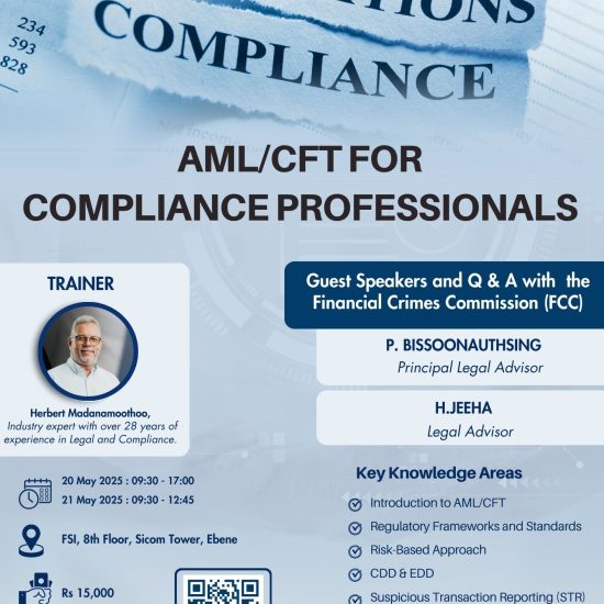 AML/CFT for Compliance Professionals: May 2025