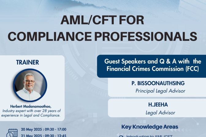AML/CFT for Compliance Professionals: May 2025