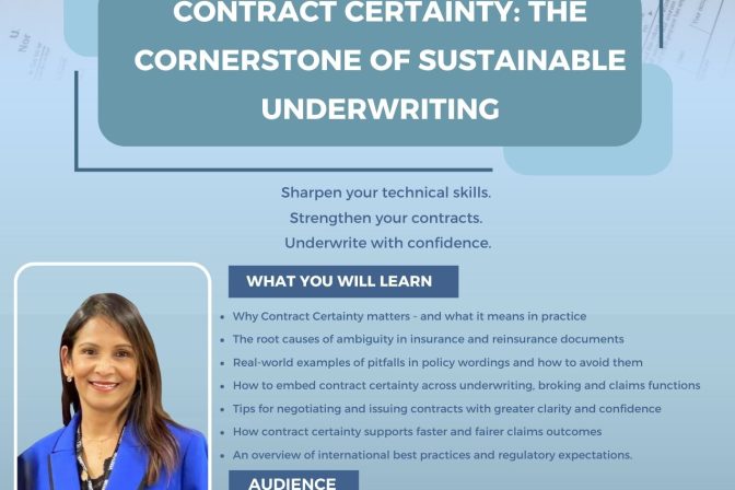 Contract Certainty: The Cornerstone of Sustainable Underwriting