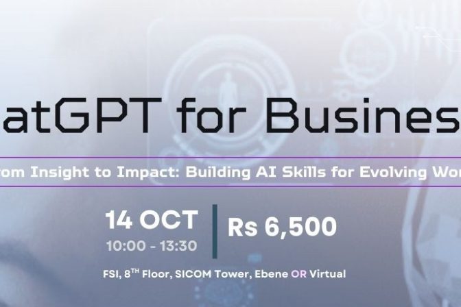 ChatGPT for Businesses – From Insight to Impact: Building AI Skills for Evolving Workplace