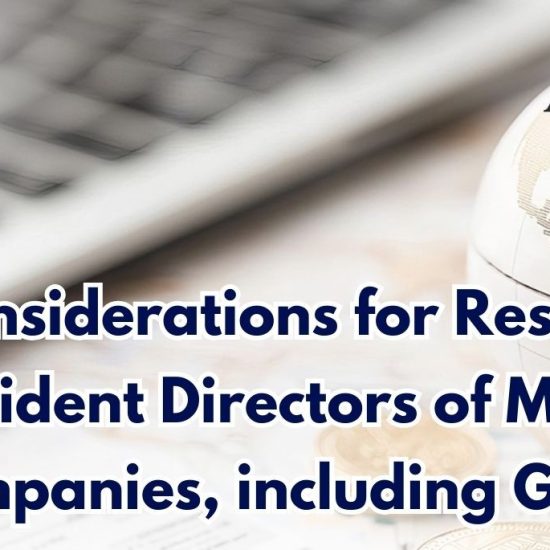 Tax Considerations for Resident & Non-Resident Directors of Mauritian Companies, including GBCs