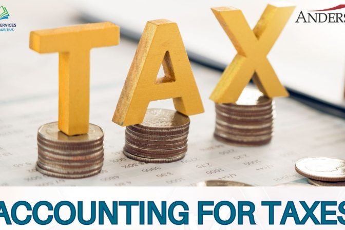 Accounting for taxes