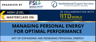 Managing Personal Energy for Optimal Performance