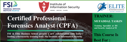 Certified Professional Forensics Analyst (CPFA)