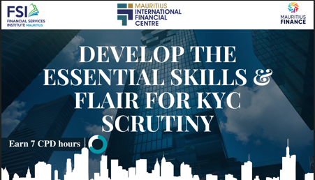 Develop the essential skills & flair for KYC scrutiny